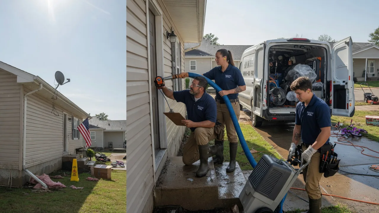 Ceiling Water Damage Restoration in Jones, MI near me